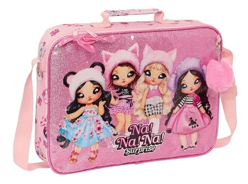 Na! Na! Na! Surprise Fabulous cartable bandoulière rose 38 cm