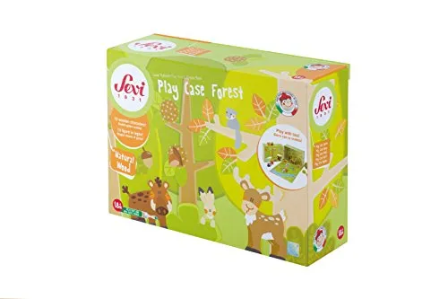 Trudi Sevi 82854 Play Case Forêt Bois 15 Figurines