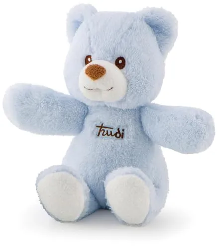 Trudi Baby Cremino 18125 doudou musical ours bleu turquoise S