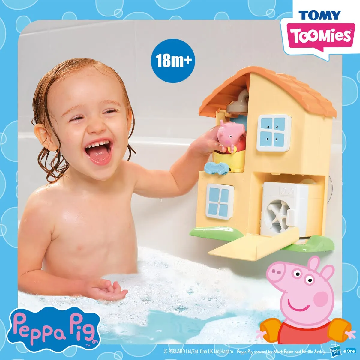 Toomies Peppa Pig maison jeu de bain E73415