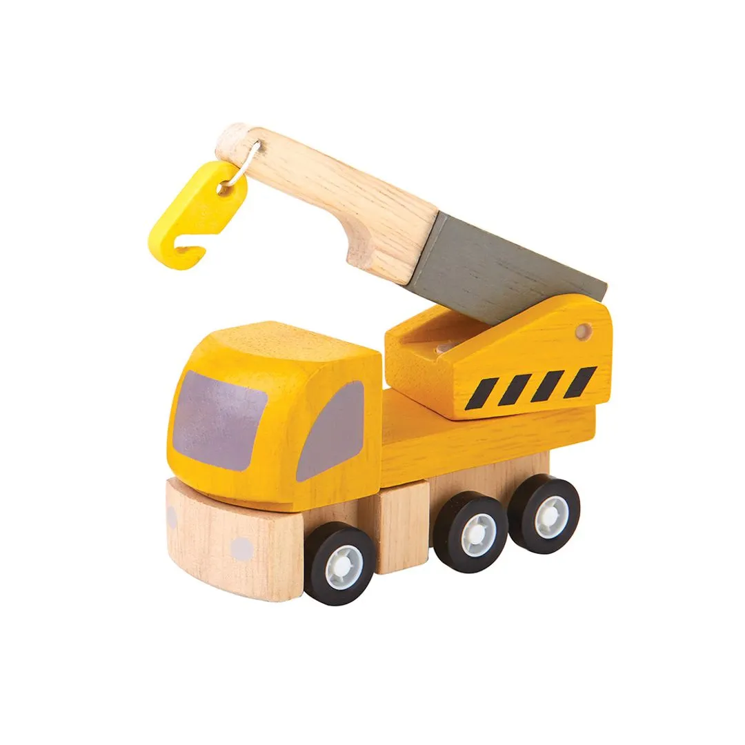PlanToys Highway Maintenance véhicules chantier bois