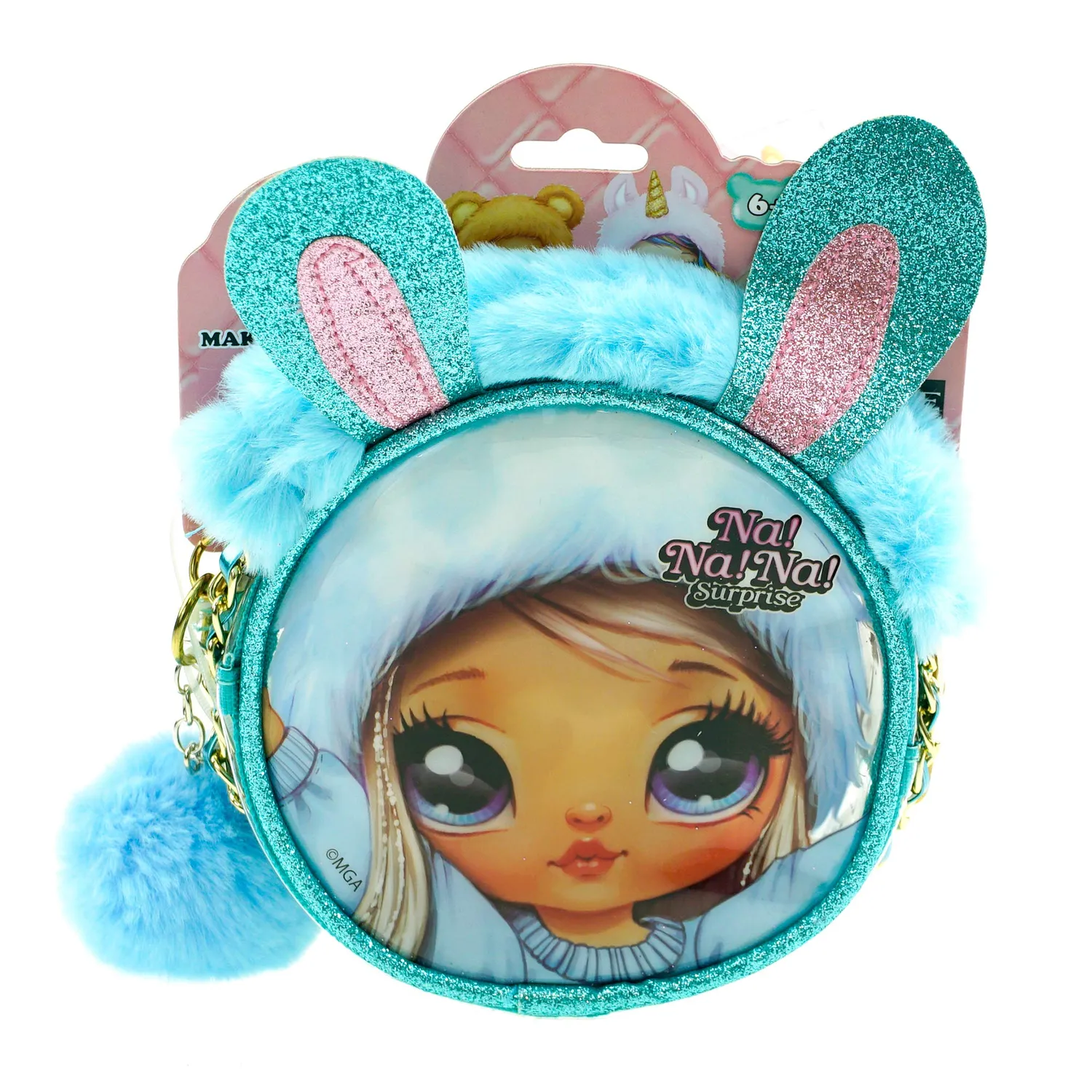 Na! Na! Na! Surprise Aspen Fluff sac maquillage fourrure