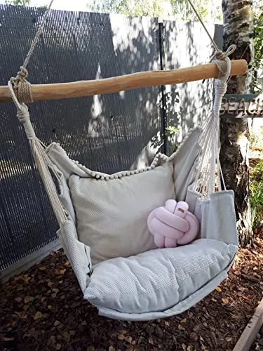 Velinda coussin nœud tressé déco rose clair 30 cm