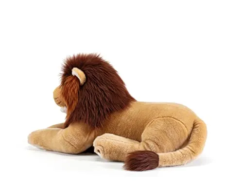 Trudi Lion Narciso 27544 peluche 65 cm fourrure douce