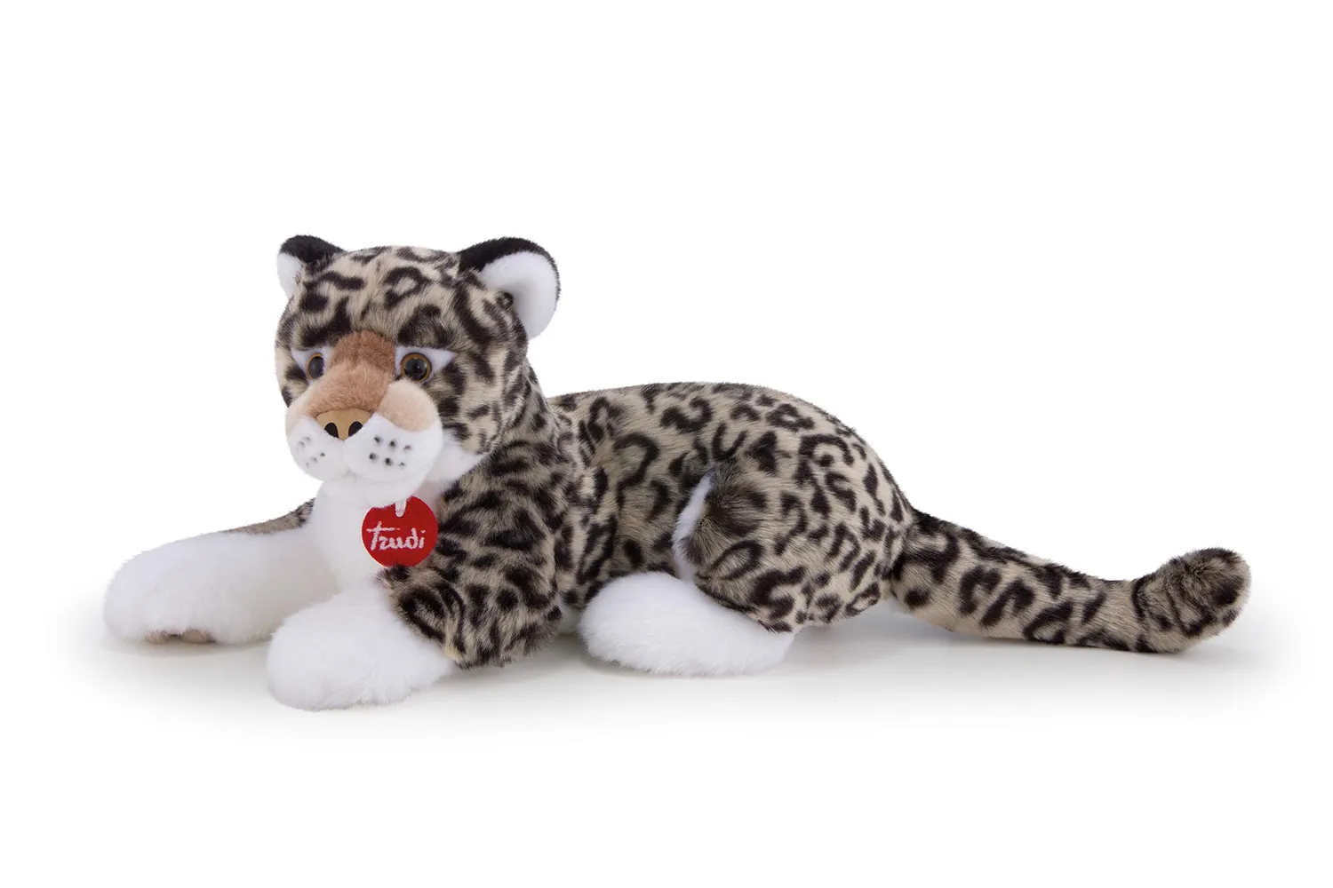 Trudi Leonardo lion blanc peluche 44 cm