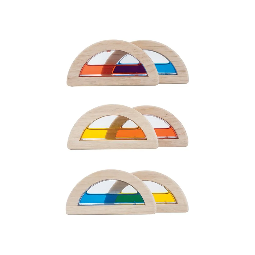 PlanToys Water Blocks cubes eau bois dès 3 ans lot 6