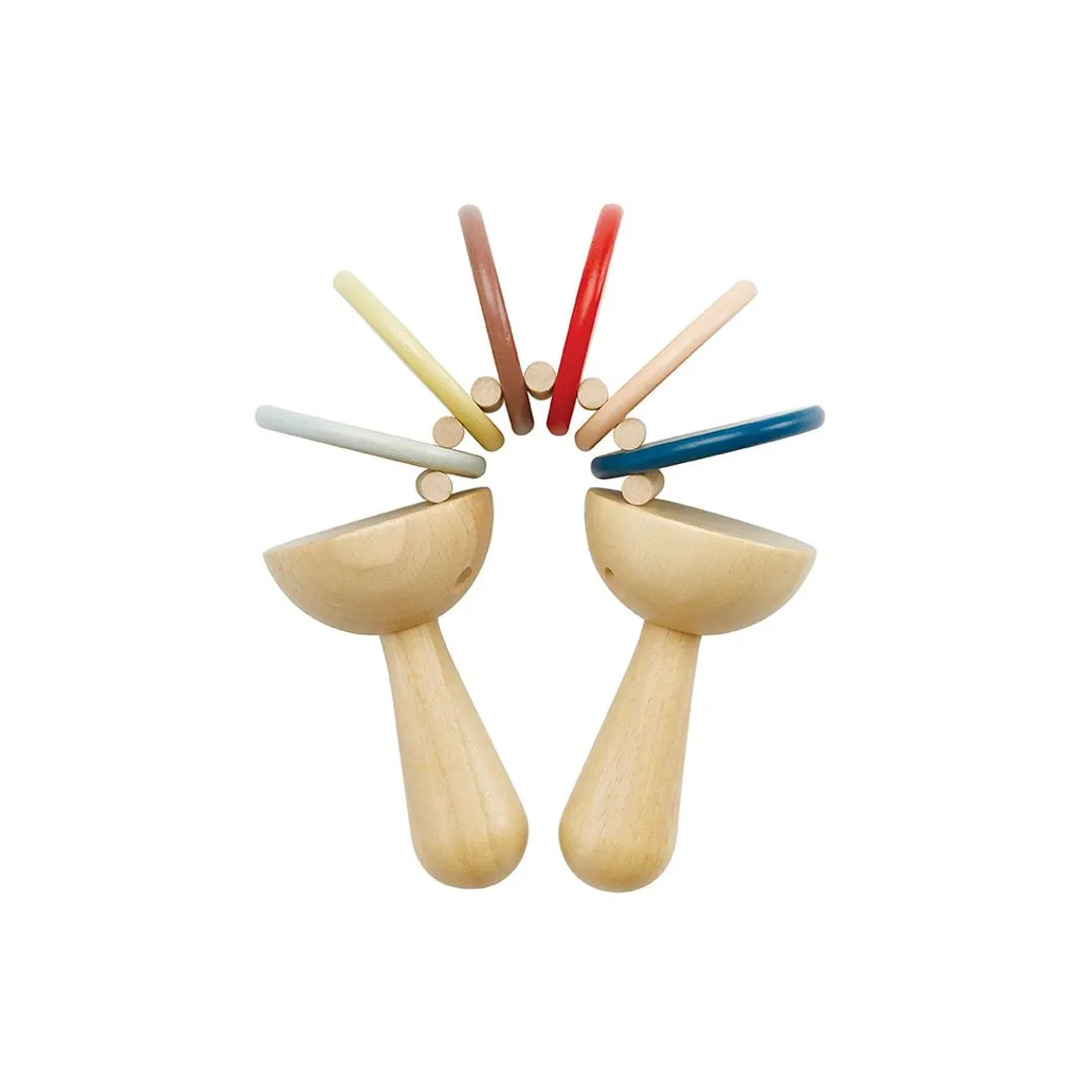 PlanToys Clatter Orchard hochet clac-clac bois dès 18 mois
