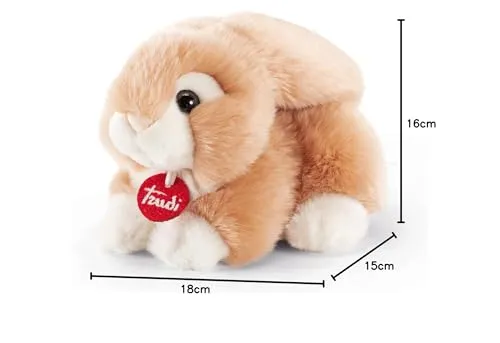 Trudi Jeremy 23559 peluche lapin caramel taille S