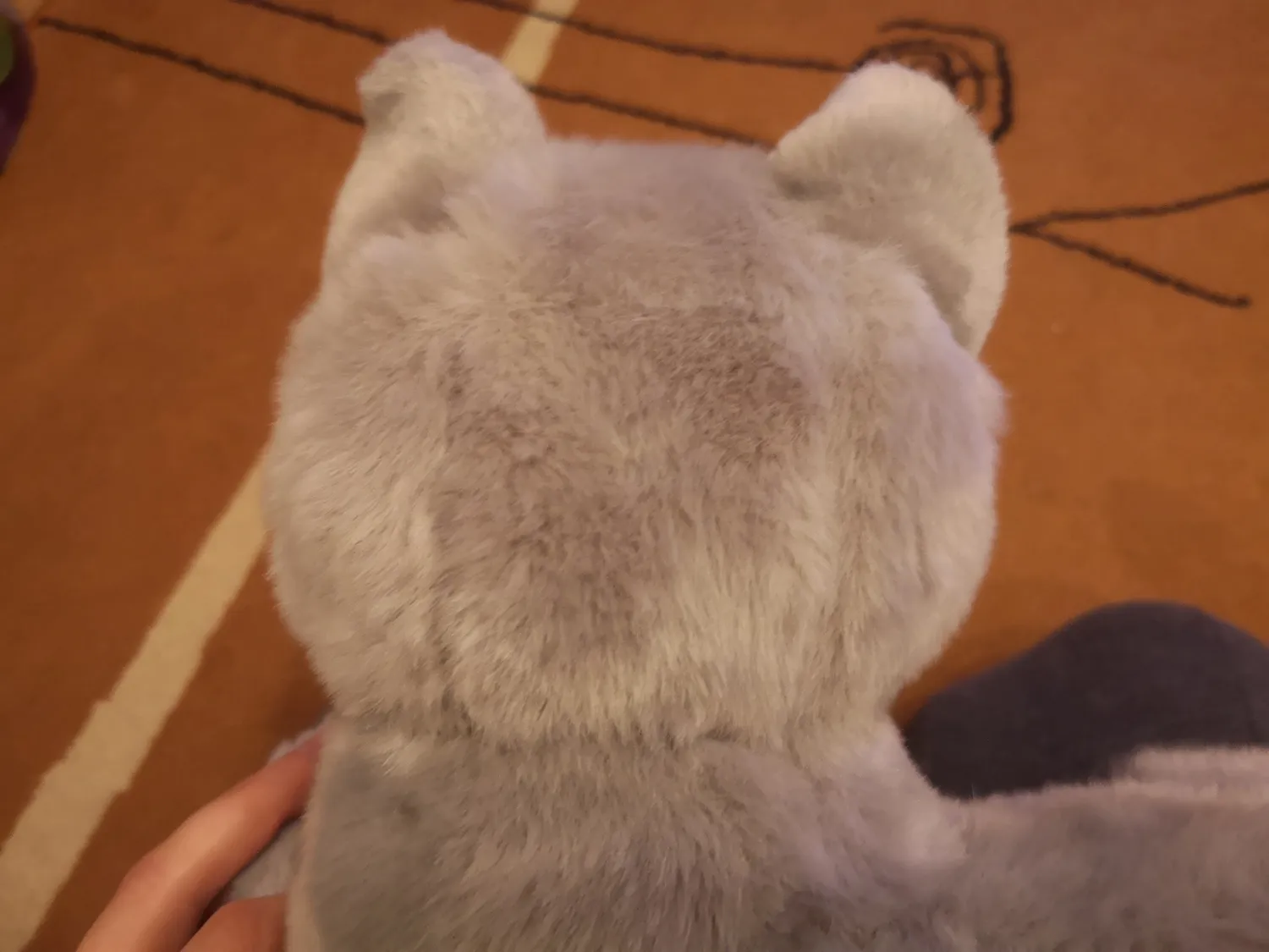 Trudi Celestino 21039 peluche chat gris M 44 cm