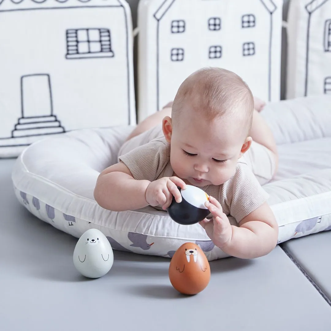 PlanToys Walrus Wobbler culbuto morse bébé