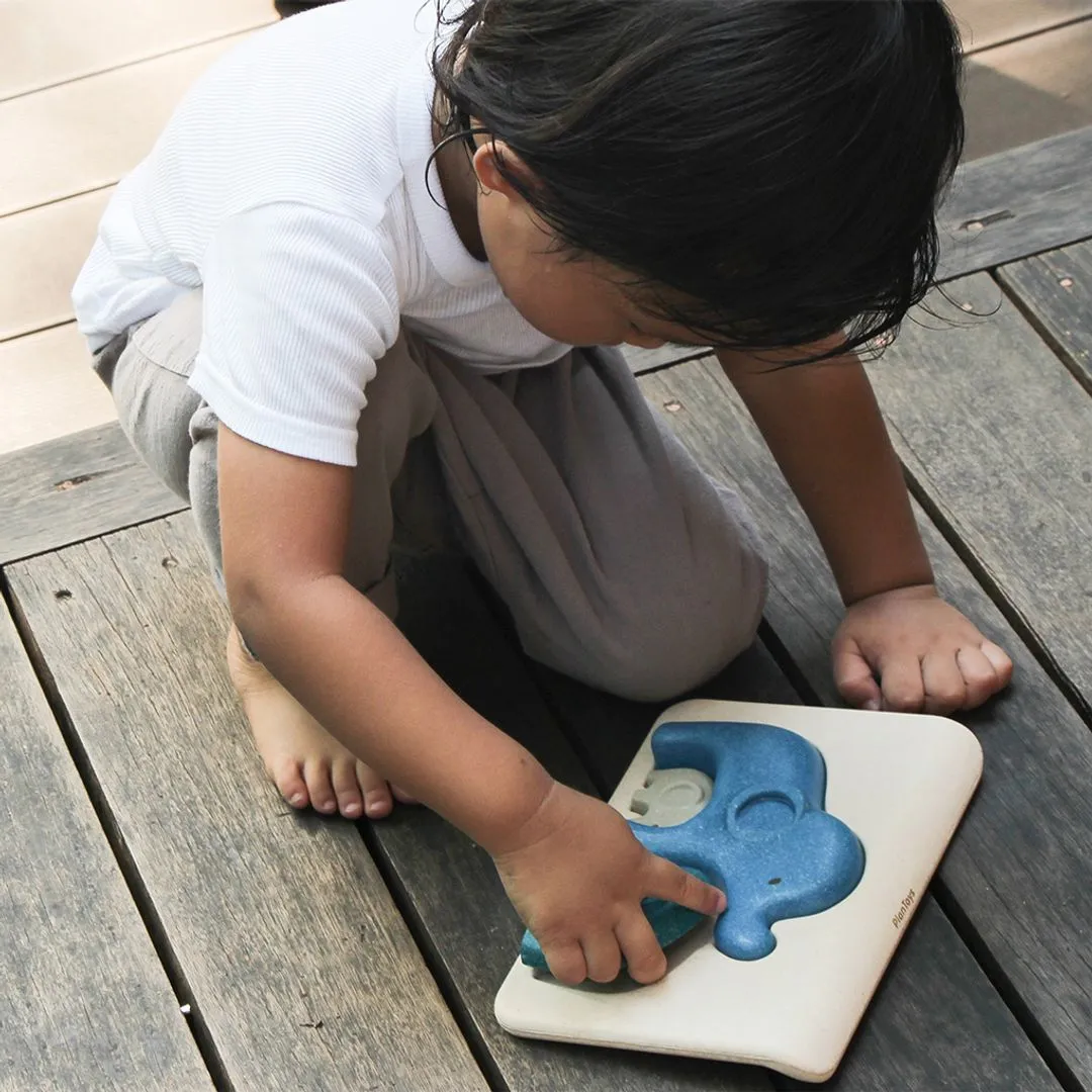PlanToys Elephant Puzzle puzzle éléphant dès 18 mois