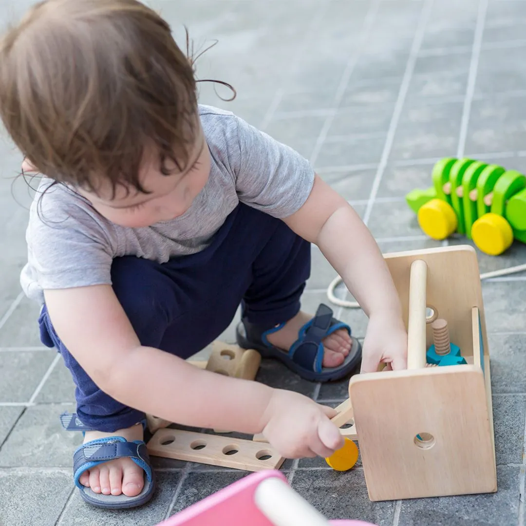 PlanToys Robot Toolbox boîte à outils robot 18 pièces