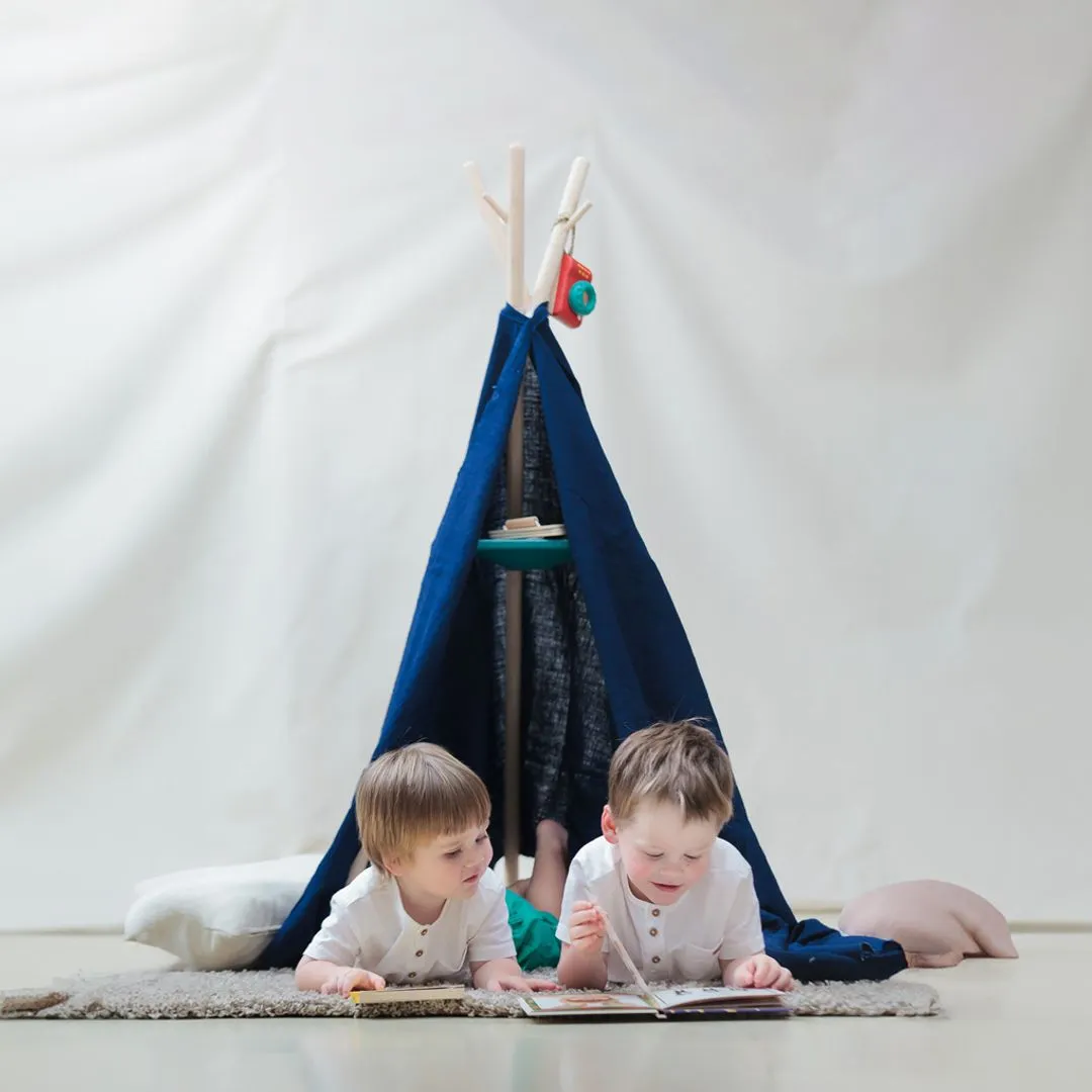 PlanToys Porte-manteau Enfant Bois dès 3 ans