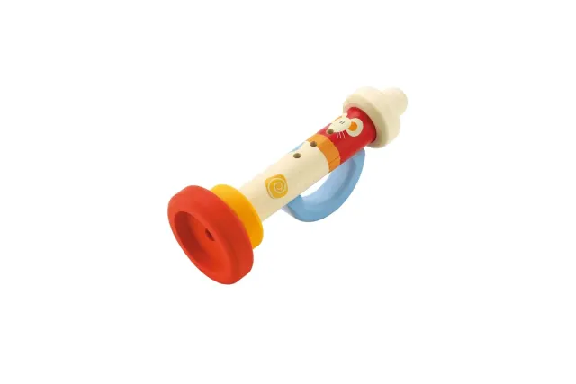 Trudi Sevi 82669 trompette bois instrument musique enfant
