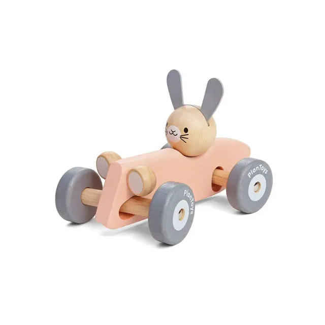 PlanToys Bunny Racing Car voiture lapin dès 12 mois