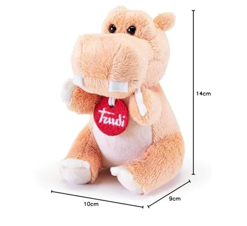 Trudi Trudini 51353 hippopotame peluche XS 14 cm