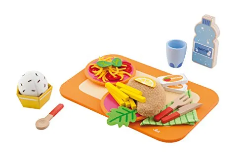 Trudi Sevi 82859 Plateau Déjeuner Bois 29 Pièces