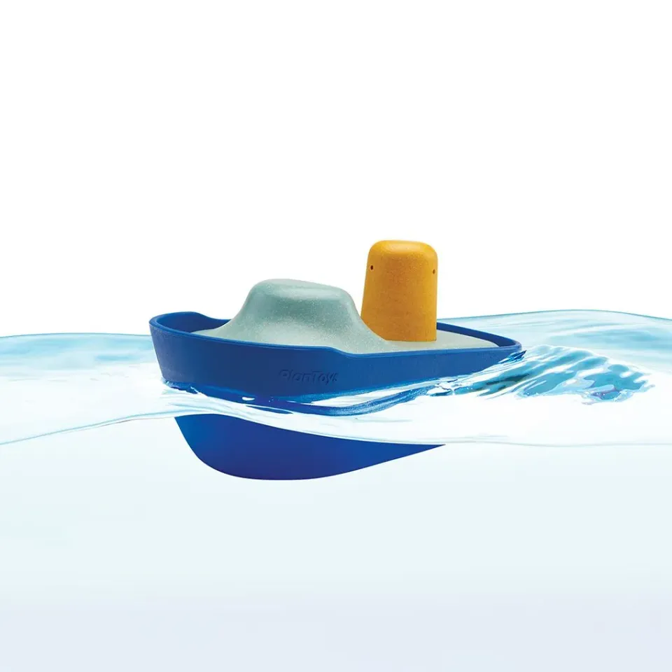 PlanToys Tugboat bateau de bain flottant dès 2 ans