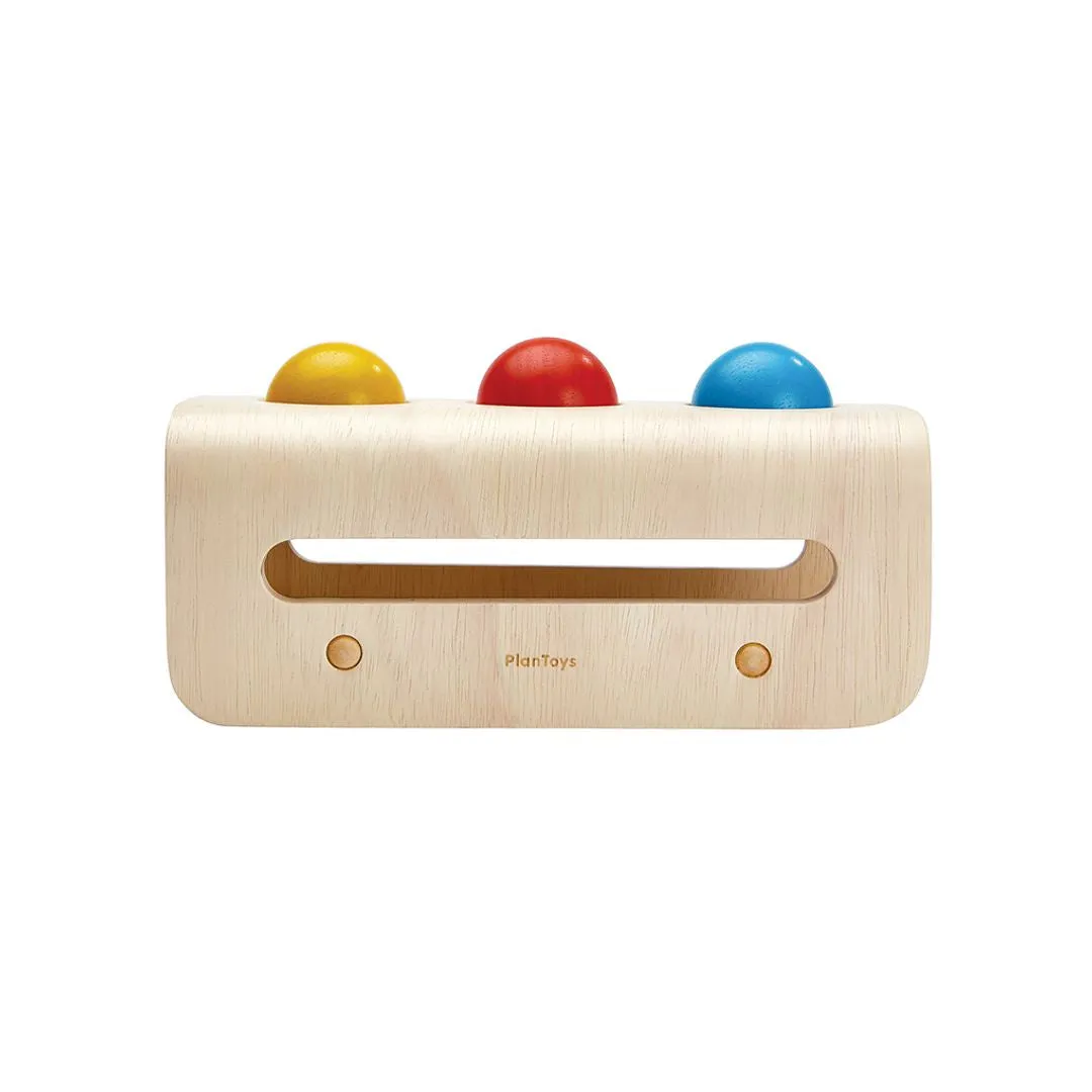 PlanToys Hammer Balls jeu marteau bois dès 12 mois