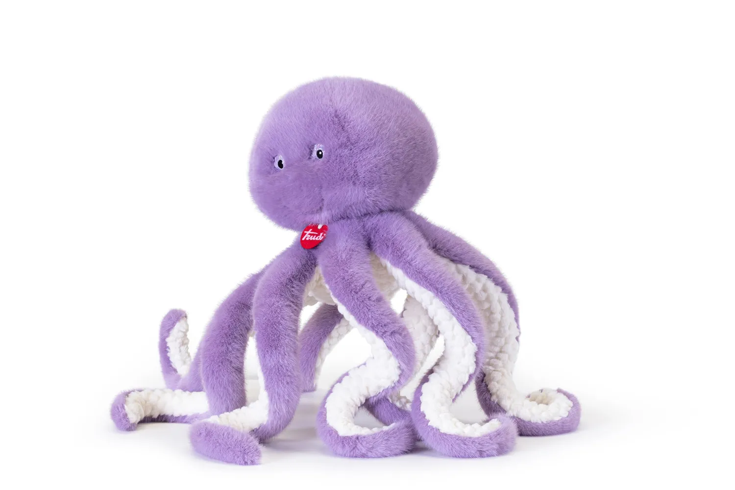 Trudi Sealife 26804 peluche calamar taille S 39 cm satiné