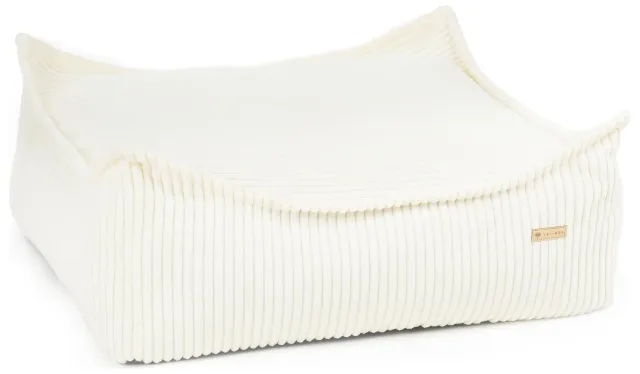 Velinda Coussin Douillet panier chien crème 60x60 antidérapant