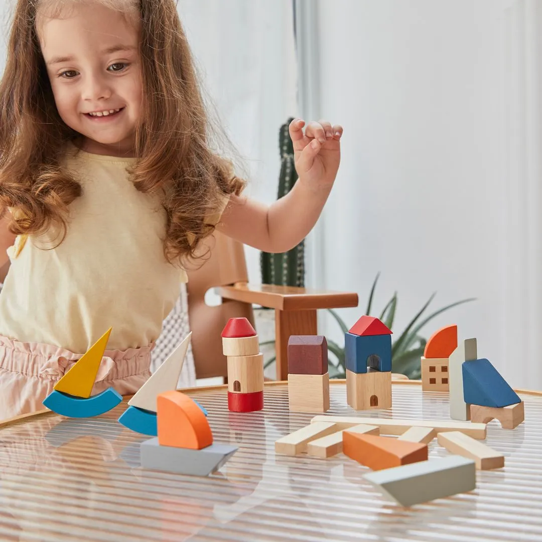 PlanToys Marina jeu de construction port 27 pièces