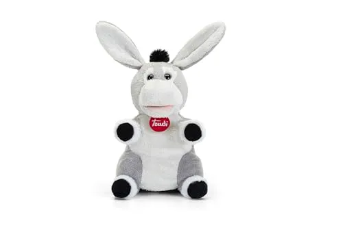 Trudi 29228 marionnette âne peluche taille S douce