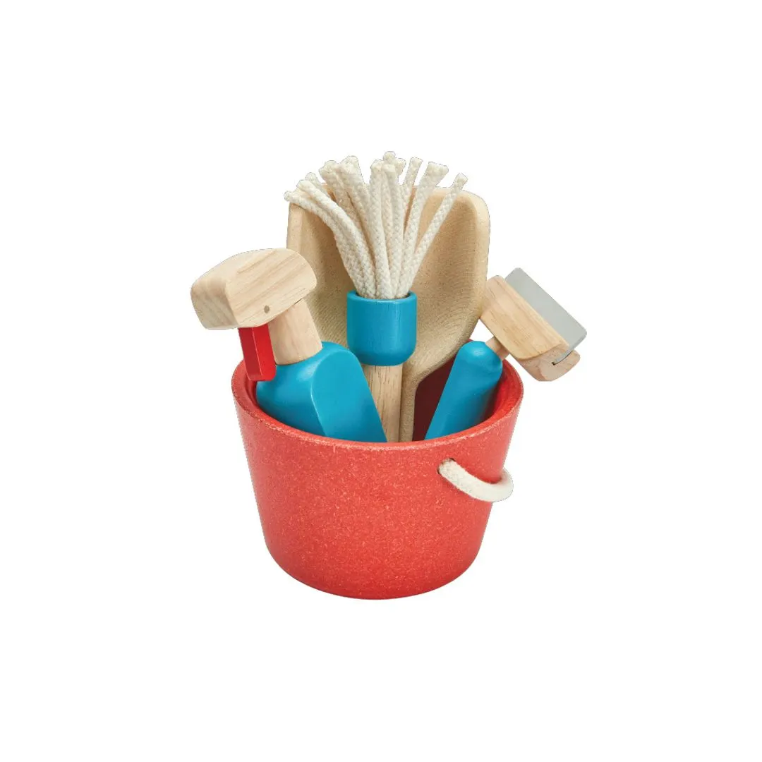 PlanToys Kit Ménage Jouet Bois dès 2 ans