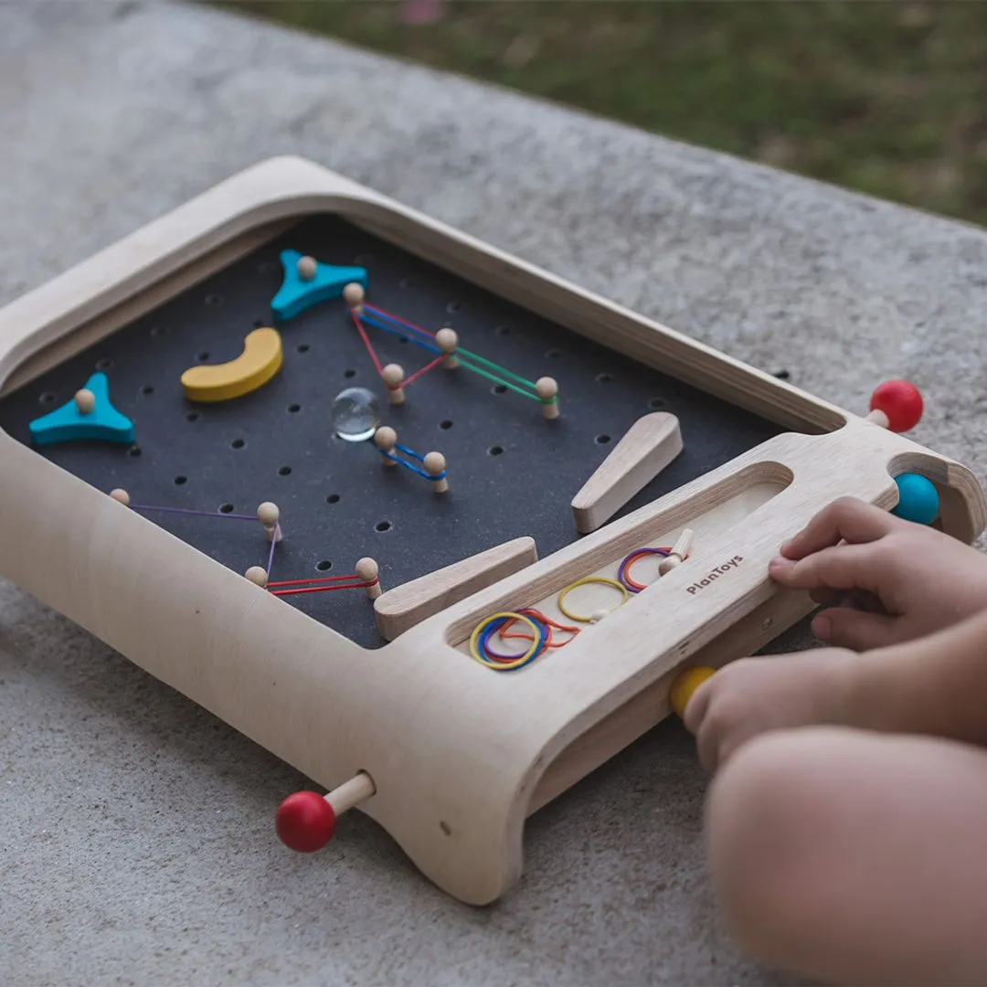 PlanToys Pinball flipper en bois dès 3 ans