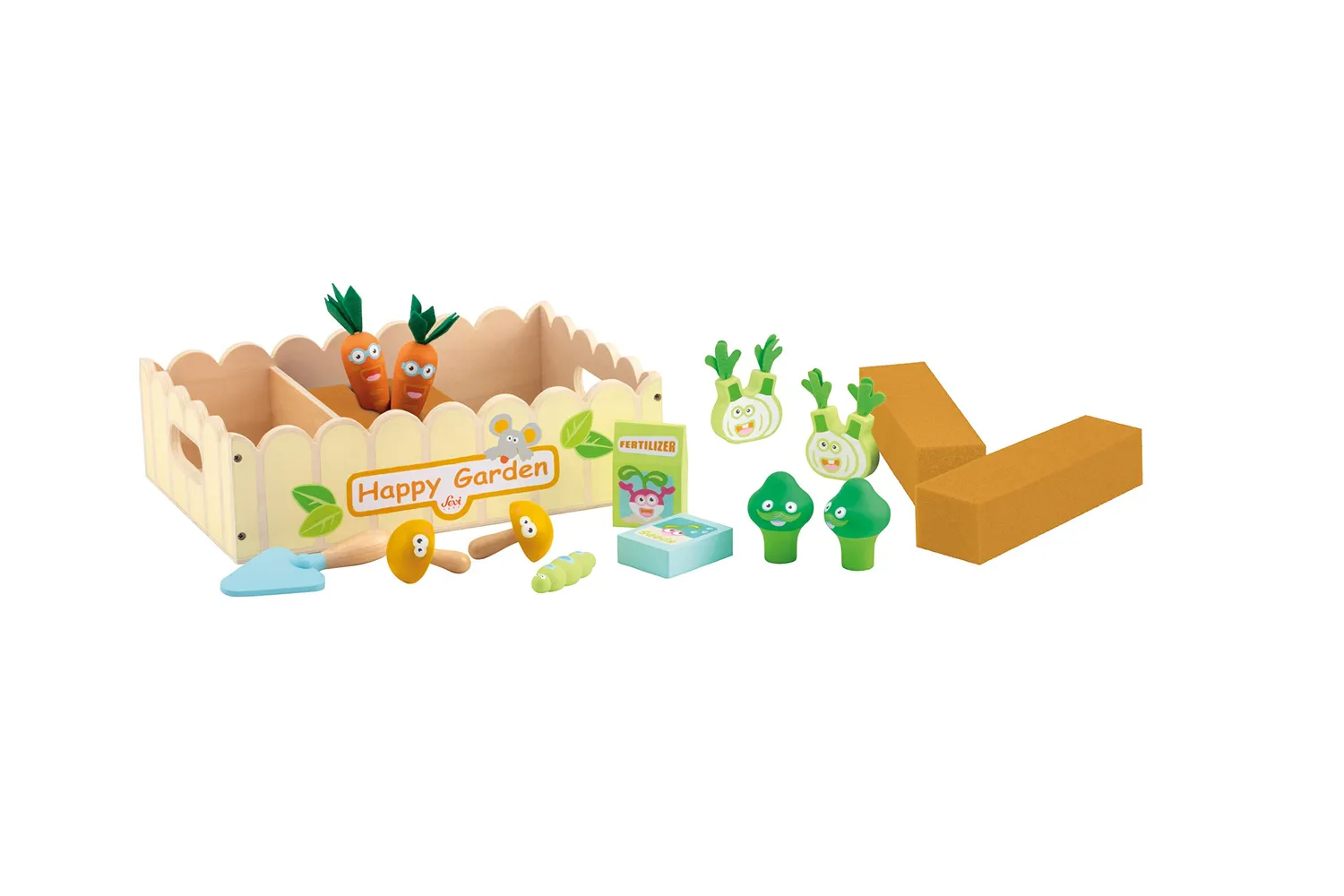 Trudi Set Potager jeu jardin enfant légumes