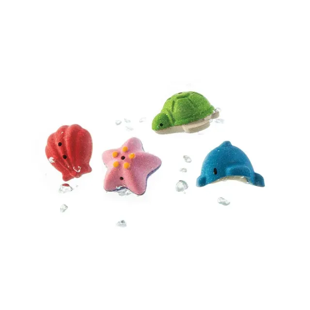 PlanToys Sea Life jeu de bain 4 animaux marins