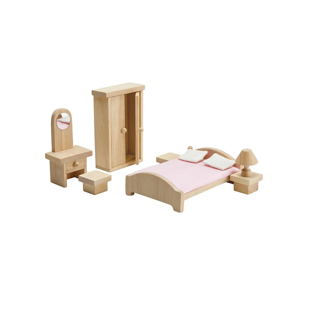 PlanToys Classic chambre meubles poupée 1:12