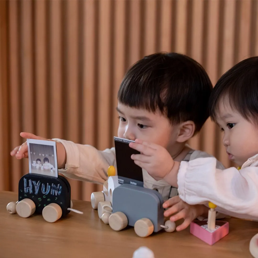 PlanToys Celebration Train petit train bois anniversaire