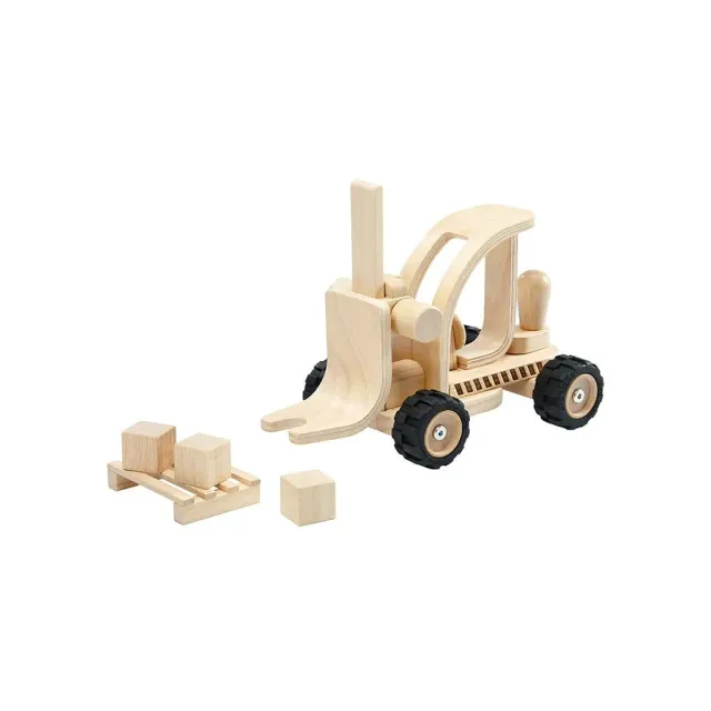 PlanToys Forklift chariot élévateur bois dès 3 ans