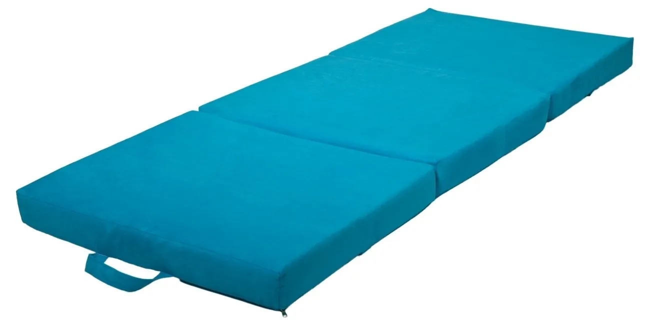 Velinda Matelas Touristique 80x200x10 matelas gris pliable
