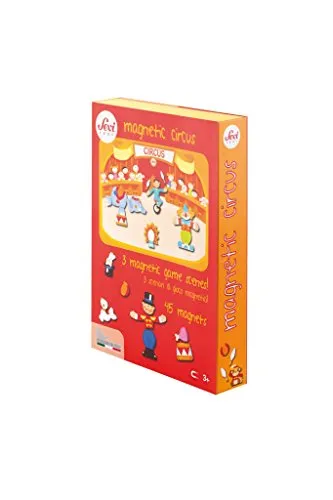 Sevi 82844 puzzle magnétique cirque 45 pièces