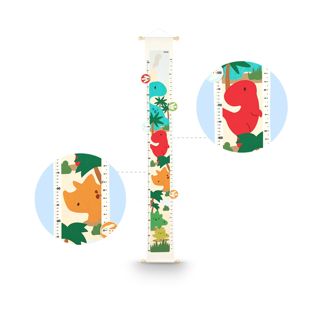 PlanToys Dino Height toise enfant 40-160 cm