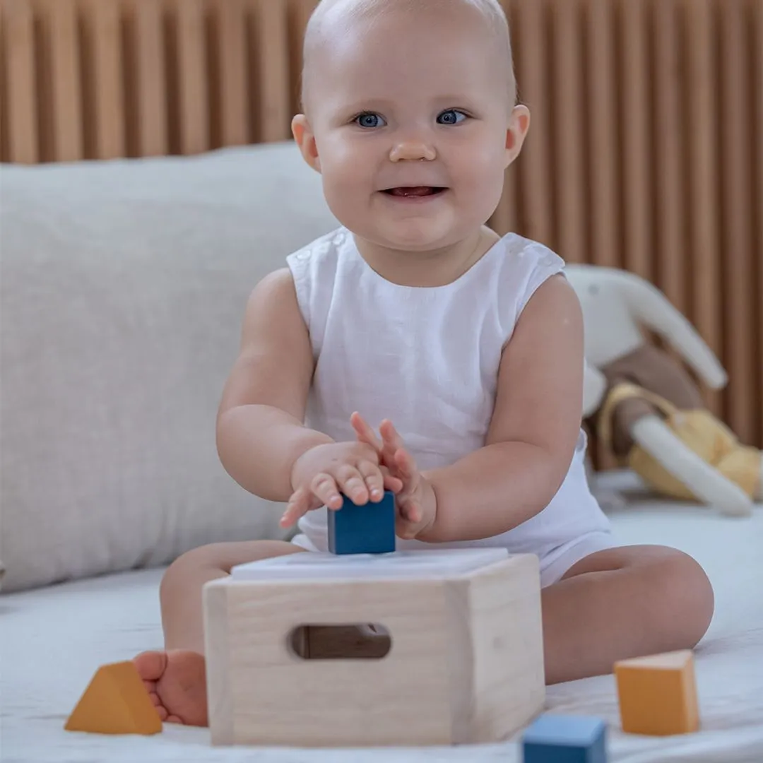 PlanToys Shape Sort Orchard trieur de formes bois