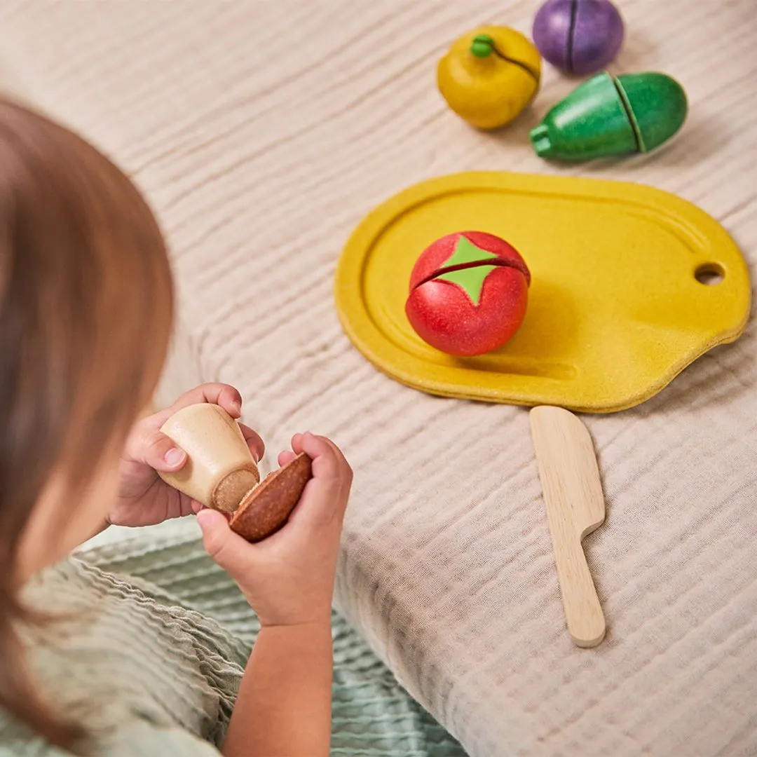PlanToys Assorted Vegetables dinette légumes à découper