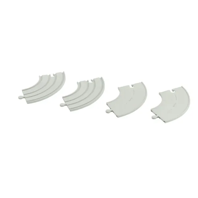 PlanToys Rubber Road & Rail Expansion Tracks Set B circuit