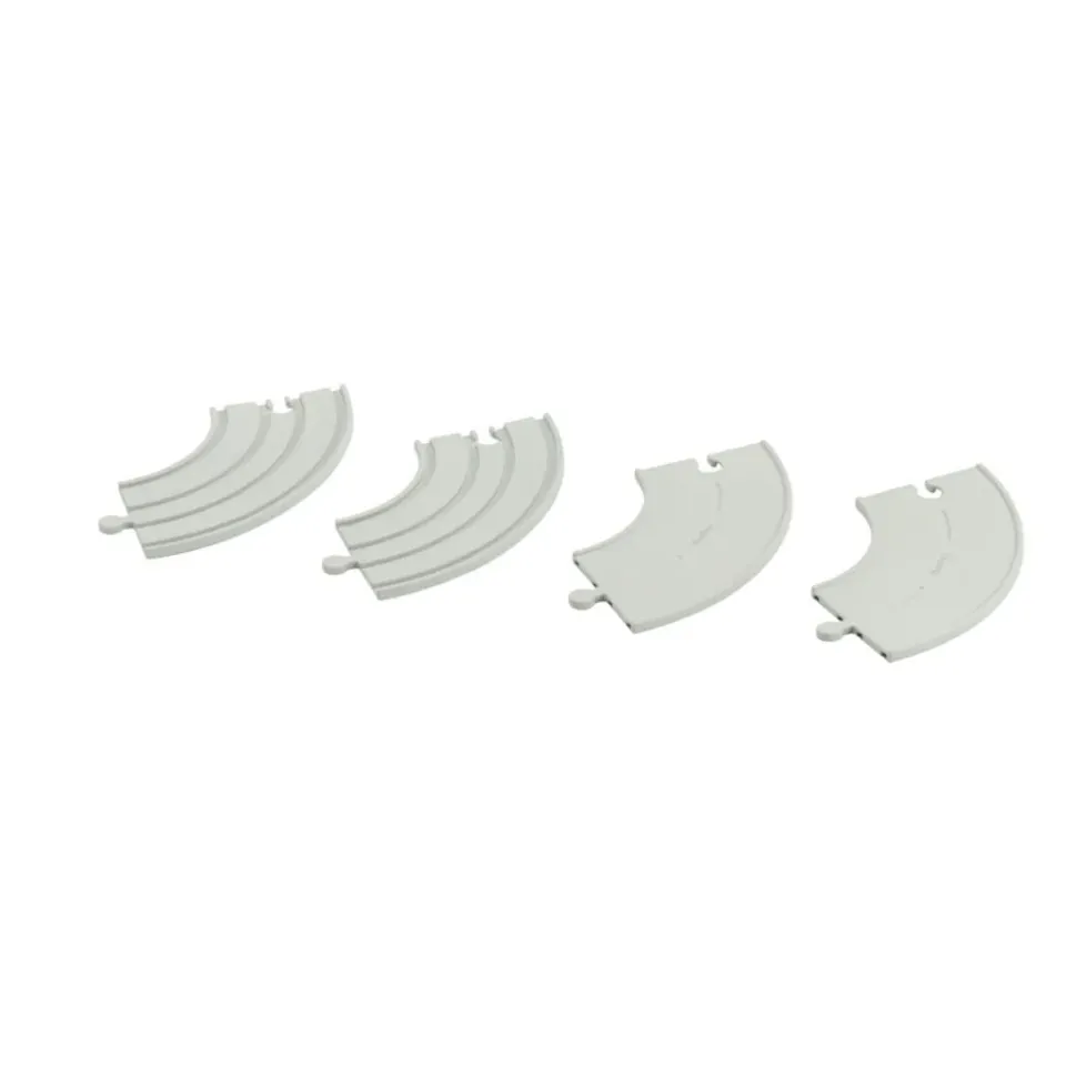 PlanToys Rubber Road & Rail Expansion Tracks Set B circuit