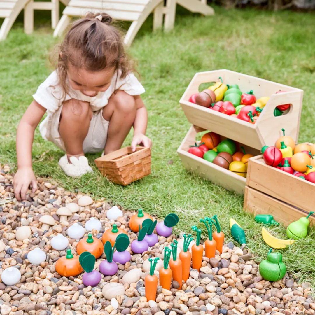 PlanToys Fresh Produce Set D dînette 6 légumes bois