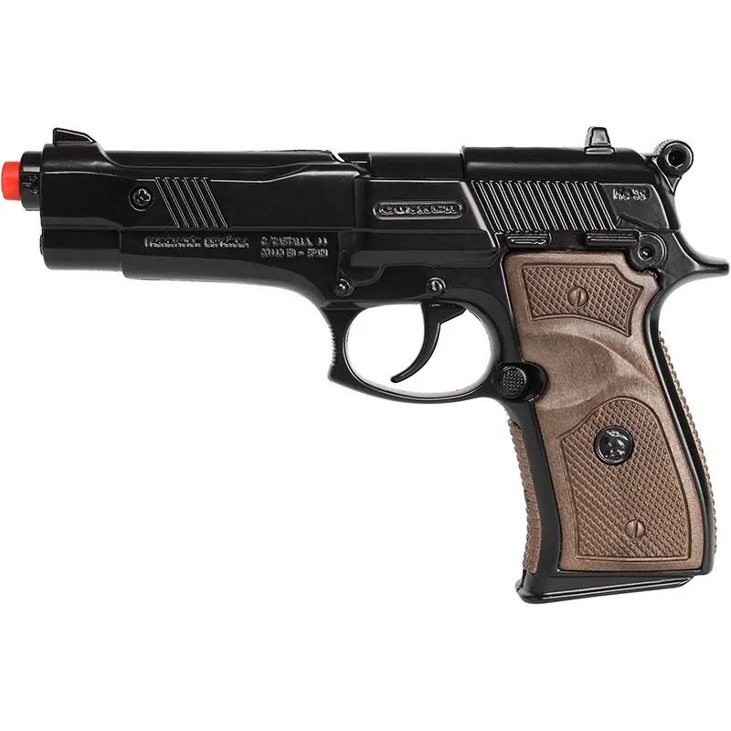 Gonher Police pistolet 8 coups métal enfant
