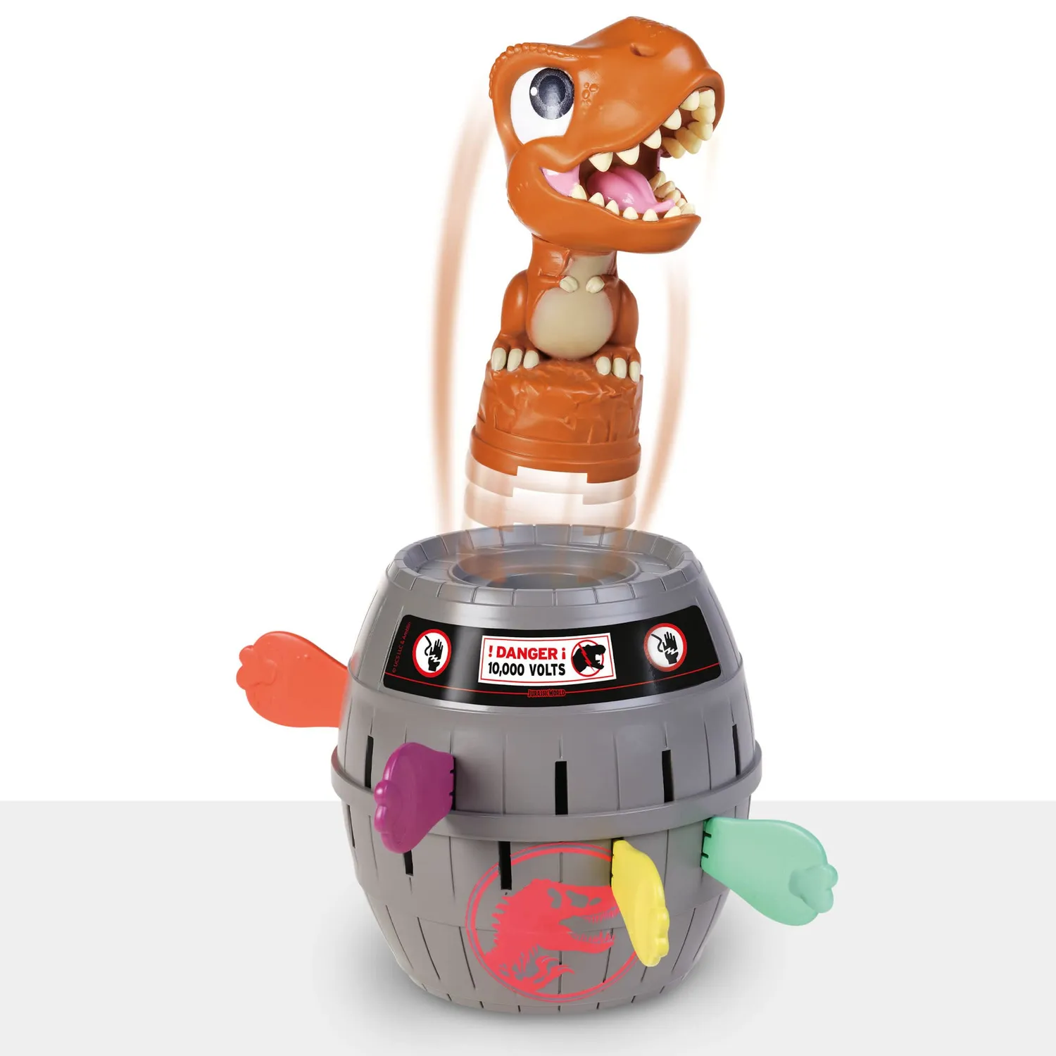 Tomy Pop T-Rex jeu société dinosaure 2-4 joueurs 4 ans