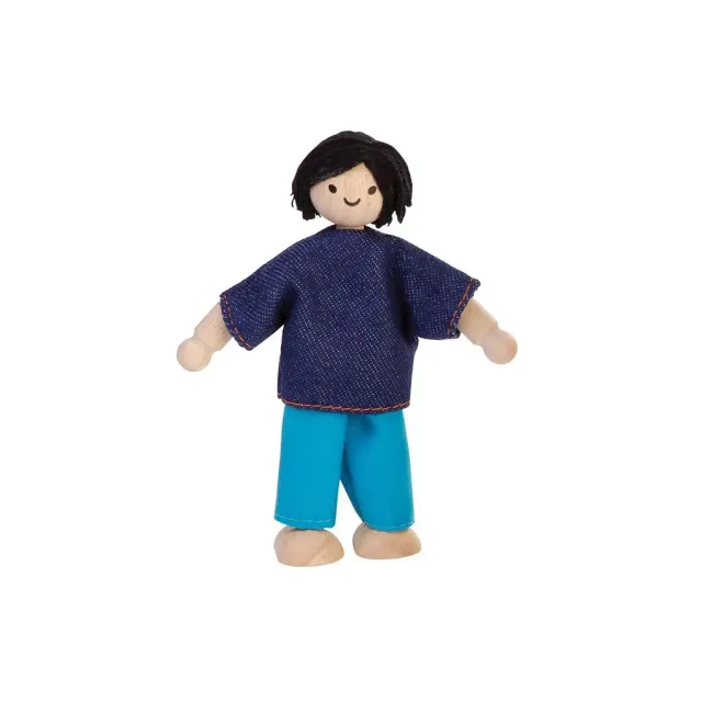 PlanToys Dad figurine maison de poupée papa peau claire