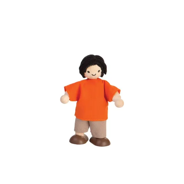 PlanToys Boy figurine garçon bois peau claire
