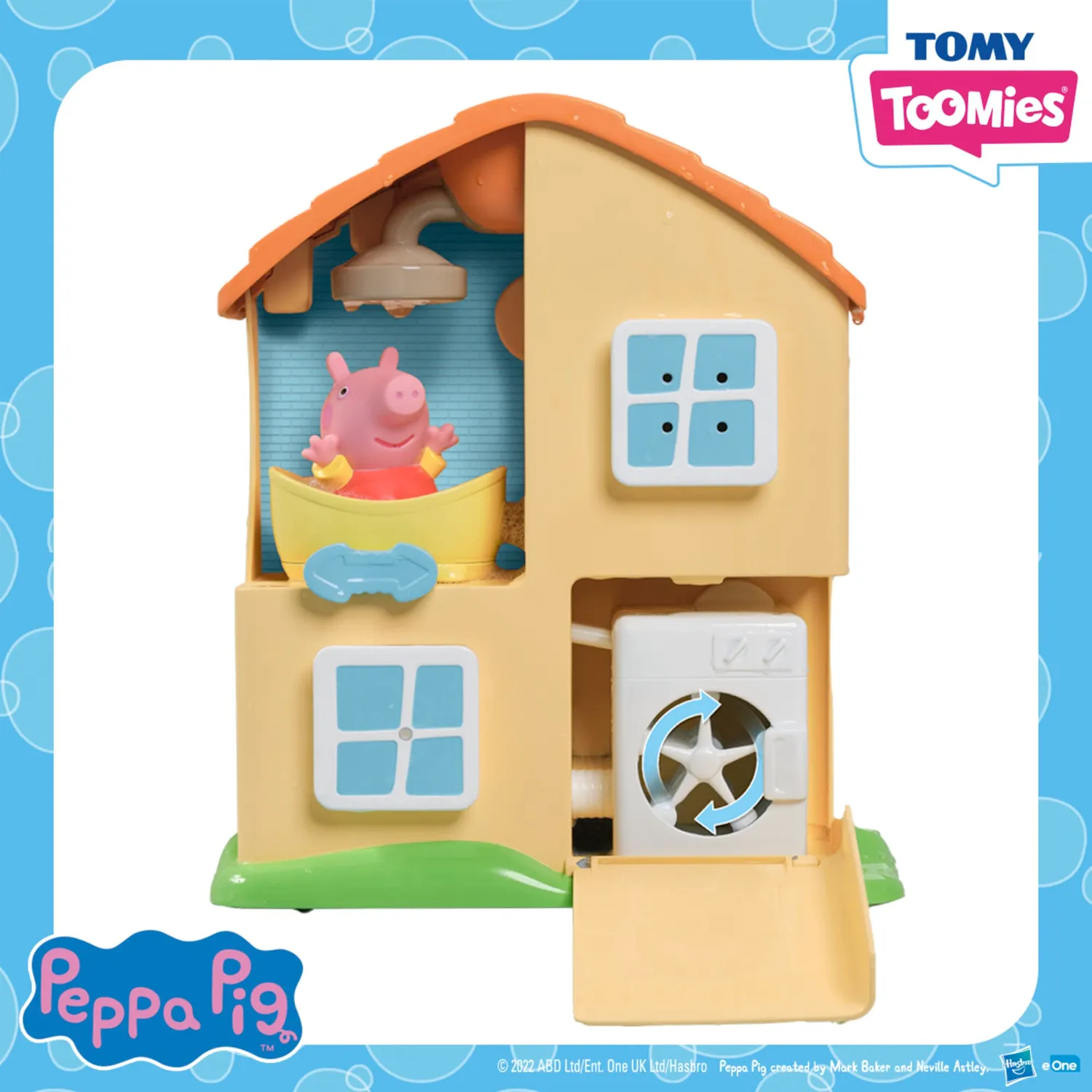 Toomies Peppa Pig maison jeu de bain E73415