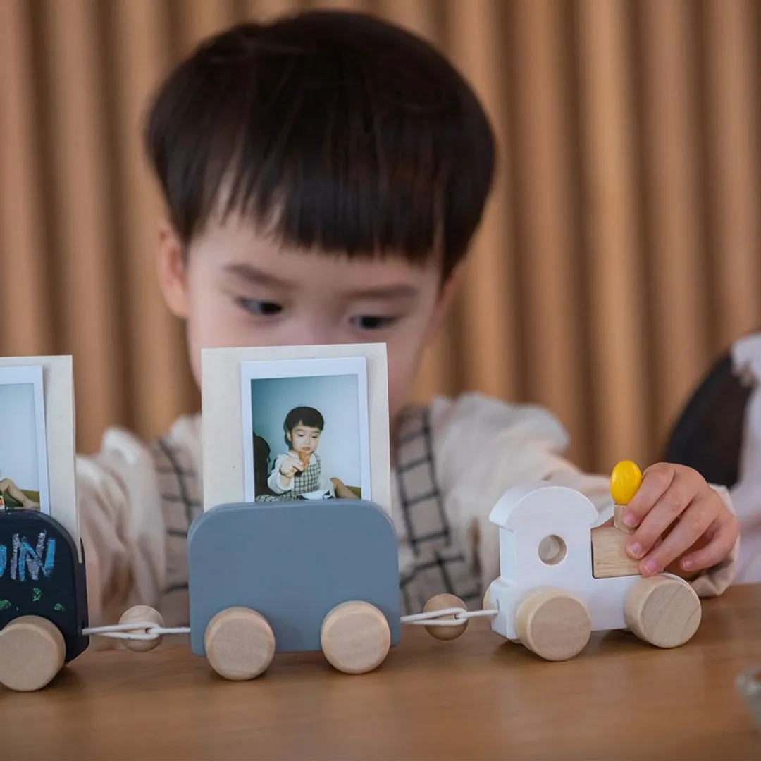 PlanToys Celebration Train petit train bois anniversaire