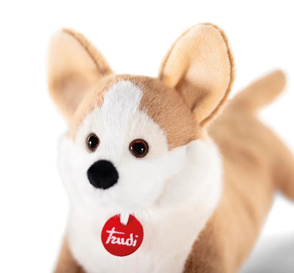 Trudi Classiques 52272 peluche chien corgi Gilda M douce