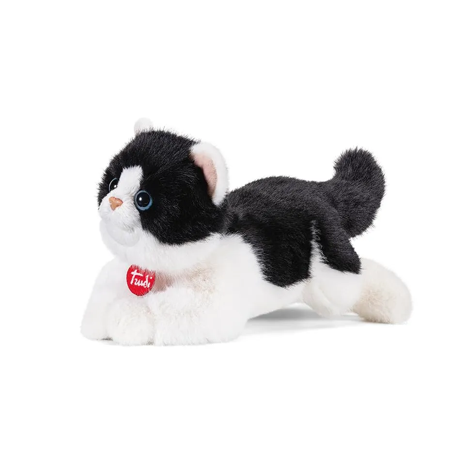 Trudi Classiques 52265 peluche chat Matilda noir blanc S doux
